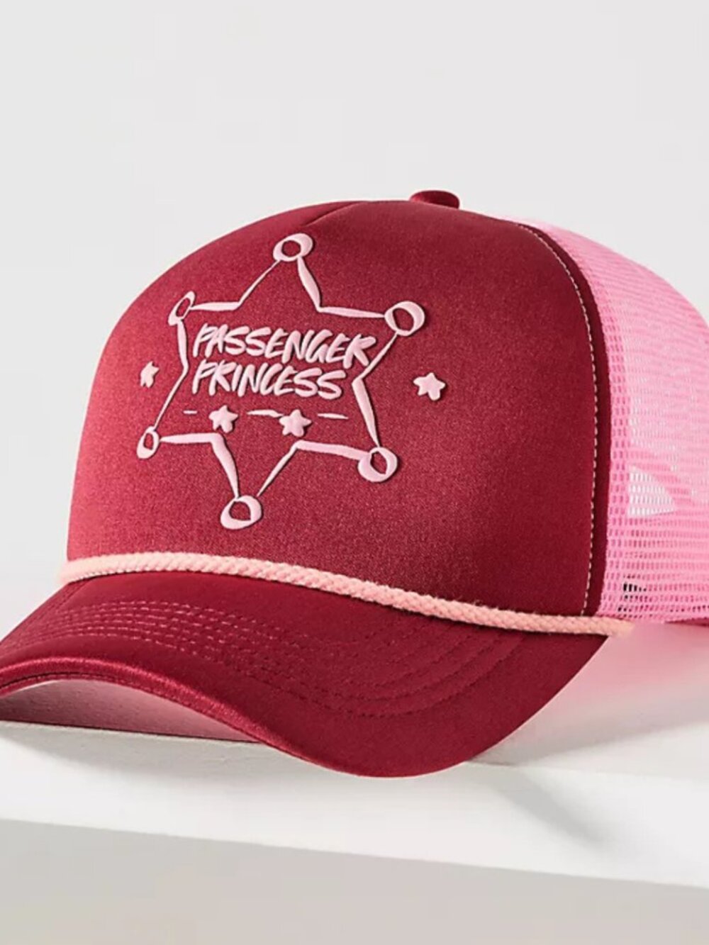 Anthropologie Sweet Talk Trucker Hat Passenger Princess NWT Western Feminine
